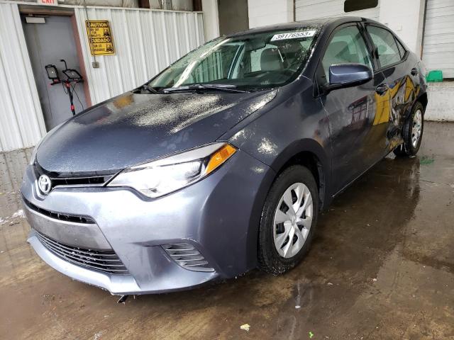 5YFBPRHE6FP278411 - 2015 TOYOTA COROLLA ECO GRAY photo 1