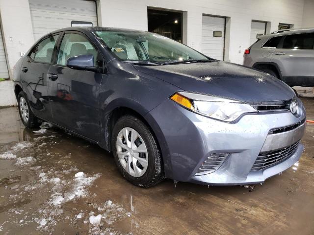 5YFBPRHE6FP278411 - 2015 TOYOTA COROLLA ECO GRAY photo 4