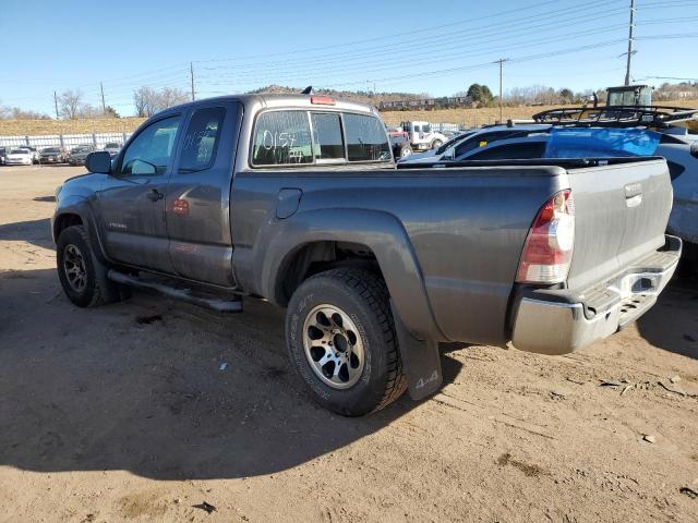 5TFUX4EN1EX029417 - 2014 TOYOTA TACOMA ACCESS CAB GRAY photo 2