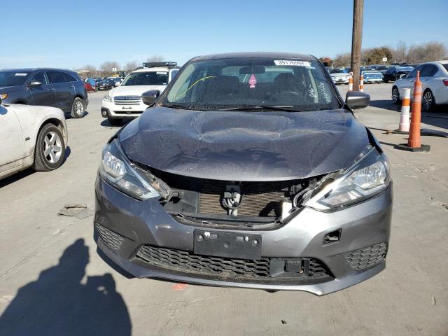 3N1AB7APXKY347978 - 2019 NISSAN SENTRA S GRAY photo 5