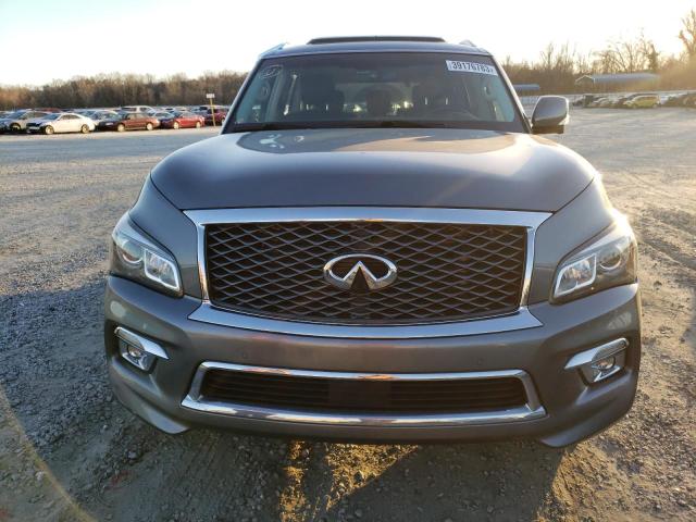 JN8AZ2NC9G9401842 - 2016 INFINITI QX80 GRAY photo 5