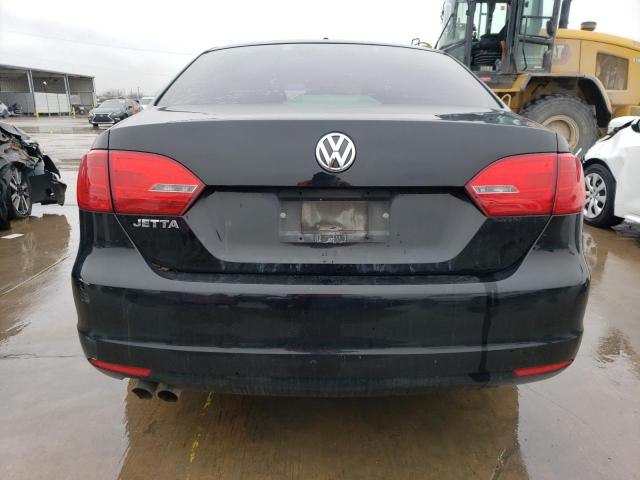 3VW1K7AJ9CM351115 - 2012 VOLKSWAGEN JETTA BASE BLACK photo 6