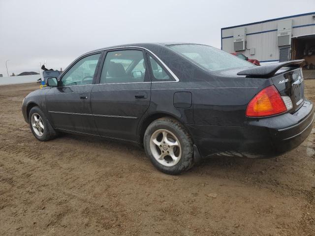 4T1BF28B62U222431 - 2002 TOYOTA AVALON XL BLACK photo 2