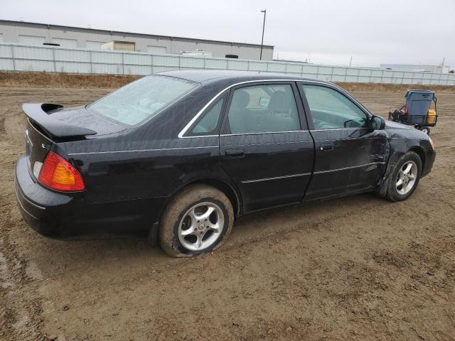 4T1BF28B62U222431 - 2002 TOYOTA AVALON XL BLACK photo 3