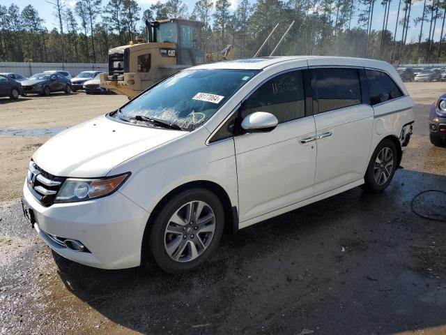 5FNRL5H93FB124661 - 2015 HONDA ODYSSEY TOURING WHITE photo 1