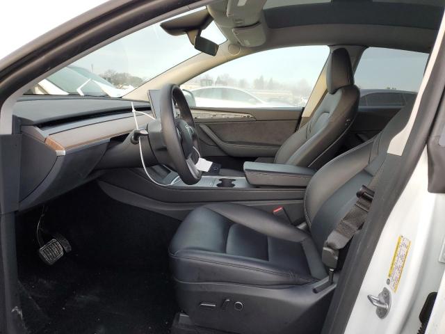 7SAYGAEE0PF813961 - 2023 TESLA MODEL Y Білий фото 7