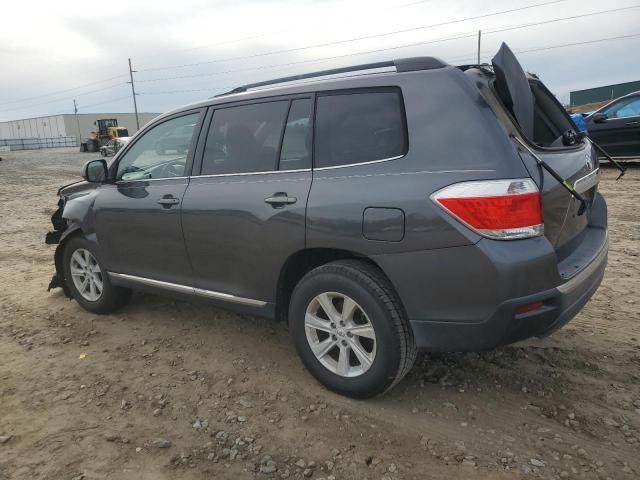 5TDZA3EH7DS035660 - 2013 TOYOTA HIGHLANDER BASE CHARCOAL photo 2