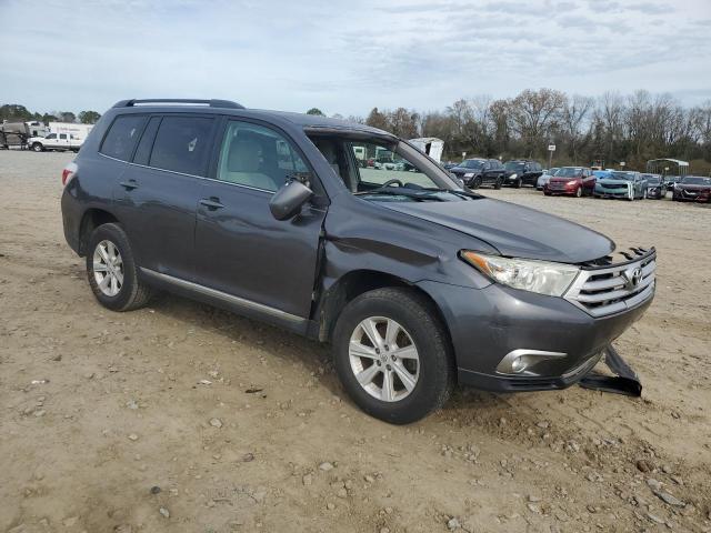 5TDZA3EH7DS035660 - 2013 TOYOTA HIGHLANDER BASE CHARCOAL photo 4