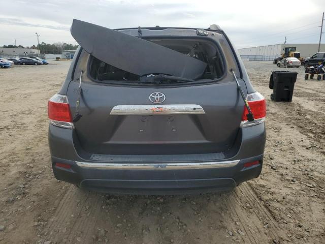 5TDZA3EH7DS035660 - 2013 TOYOTA HIGHLANDER BASE CHARCOAL photo 6