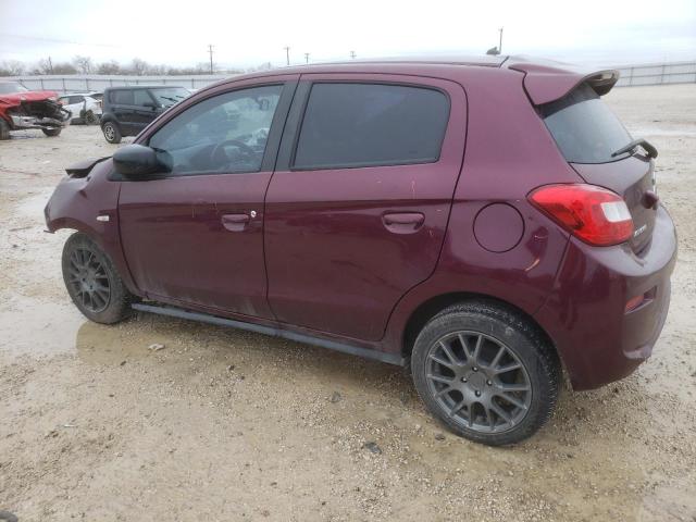 ML32A5HJ0LH004297 - 2020 MITSUBISHI MIRAGE LE MAROON photo 2