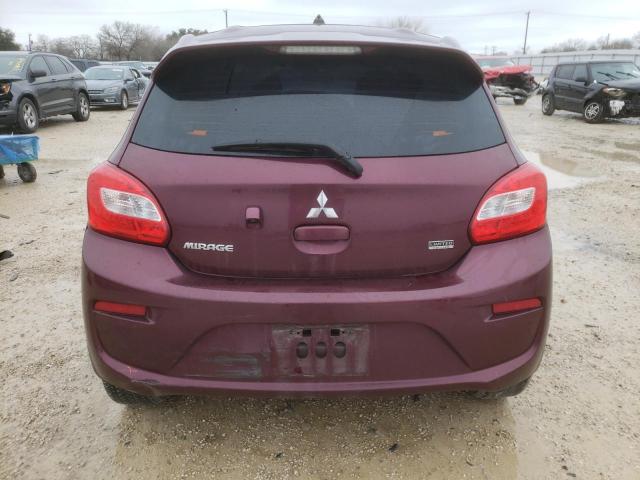 ML32A5HJ0LH004297 - 2020 MITSUBISHI MIRAGE LE MAROON photo 6