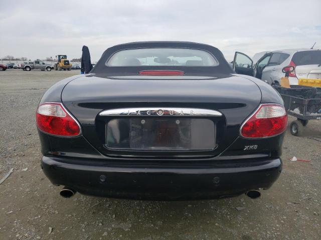 SAJDA42C12NA23956 - 2002 JAGUAR XK8 BLACK photo 6