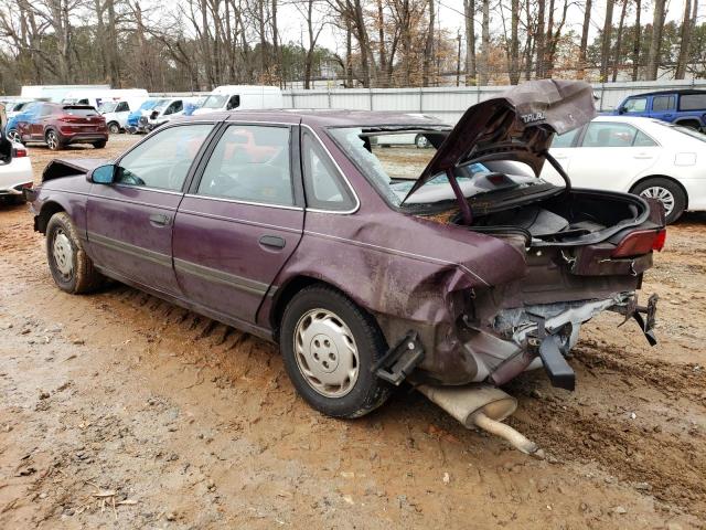 1FALP52U0NA287286 - 1992 FORD TAURUS GL PURPLE photo 2