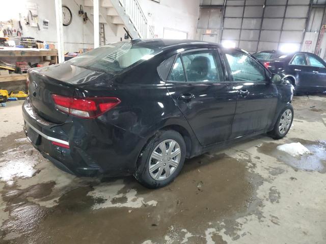 3KPA24AD8ME430993 - 2021 KIA RIO LX BLACK photo 3