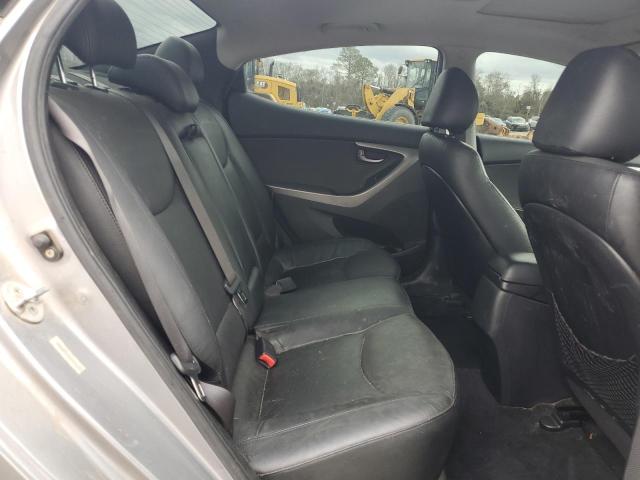 KMHDH4AH0EU124691 - 2014 HYUNDAI ELANTRA SE SILVER photo 10