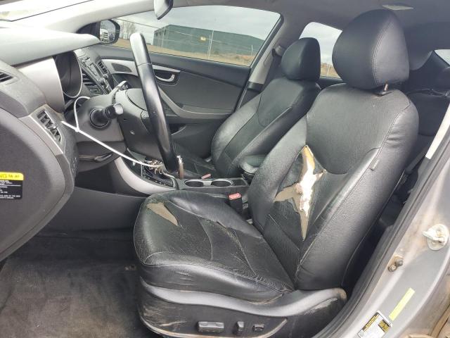 KMHDH4AH0EU124691 - 2014 HYUNDAI ELANTRA SE SILVER photo 7