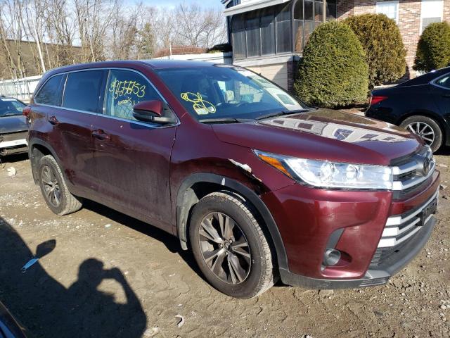 5TDBZRFH8HS449435 - 2017 TOYOTA HIGHLANDER LE RED photo 4