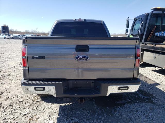 1FTFW1CF7BFA87166 - 2011 FORD F150 SUPERCREW CHARCOAL photo 6