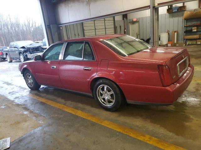 1G6KD54Y64U136791 - 2004 CADILLAC DEVILLE BURGUNDY photo 2