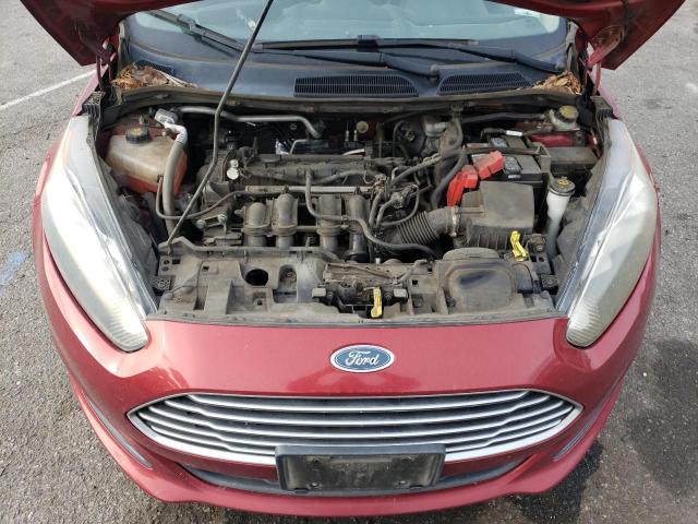 3FADP4BJXHM145023 - 2017 FORD FIESTA SE BURGUNDY photo 11