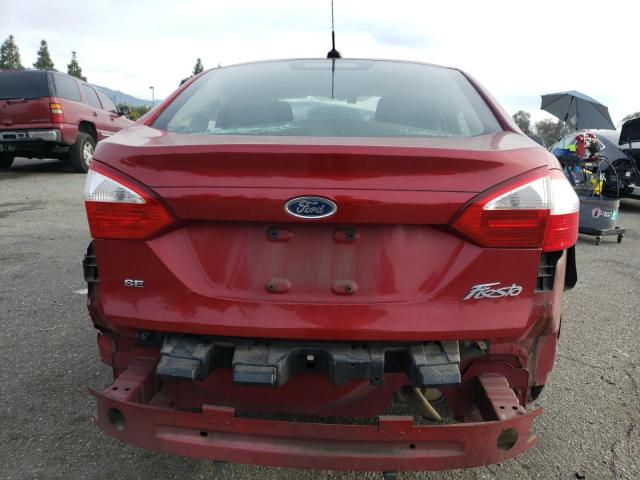 3FADP4BJXHM145023 - 2017 FORD FIESTA SE BURGUNDY photo 6