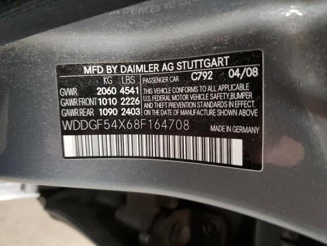 WDDGF54X68F164708 - 2008 MERCEDES-BENZ C 300 GRAY photo 12