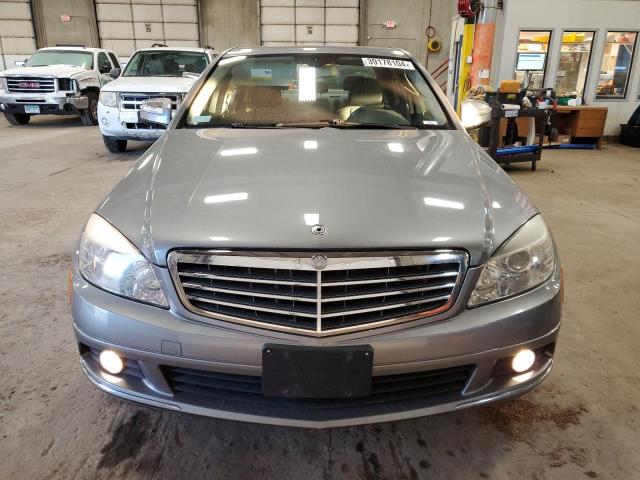 WDDGF54X68F164708 - 2008 MERCEDES-BENZ C 300 GRAY photo 5