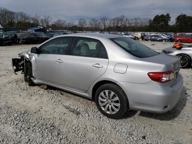 2T1BU4EE3CC784323 - 2012 TOYOTA COROLLA BASE 银色 照片 2