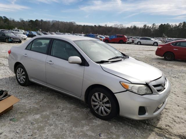 2T1BU4EE3CC784323 - 2012 TOYOTA COROLLA BASE 银色 照片 4