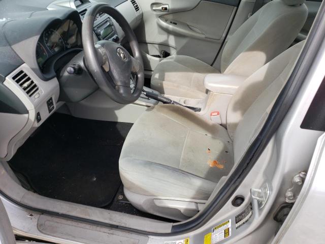 2T1BU4EE3CC784323 - 2012 TOYOTA COROLLA BASE 银色 照片 7