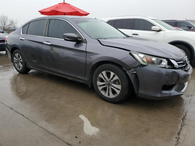 1HGCR2F31FA108048 - 2015 HONDA ACCORD LX GRAY photo 4