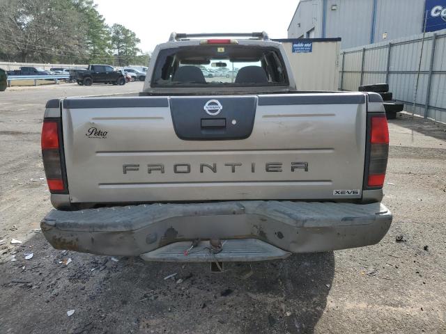 1N6ED29X94C436532 - 2004 NISSAN FRONTIER CREW CAB XE V6 GOLD photo 6