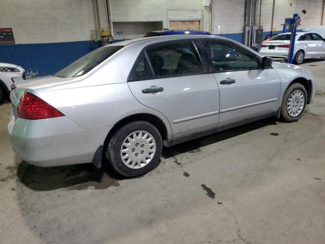 1HGCM56107A114164 - 2007 HONDA ACCORD VALUE SILVER photo 3