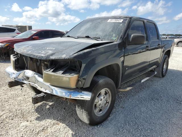 1GCDT136X68195551 - 2006 CHEVROLET COLORADO BLACK photo 1