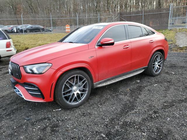 4JGFD6BB5MA385731 - 2021 MERCEDES-BENZ GLE AMG 53 4MATIC RED photo 1