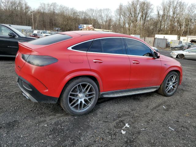 4JGFD6BB5MA385731 - 2021 MERCEDES-BENZ GLE AMG 53 4MATIC RED photo 3