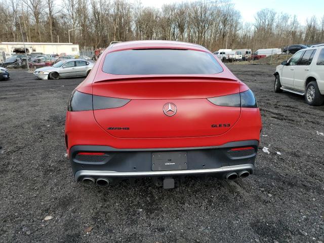 4JGFD6BB5MA385731 - 2021 MERCEDES-BENZ GLE AMG 53 4MATIC RED photo 6