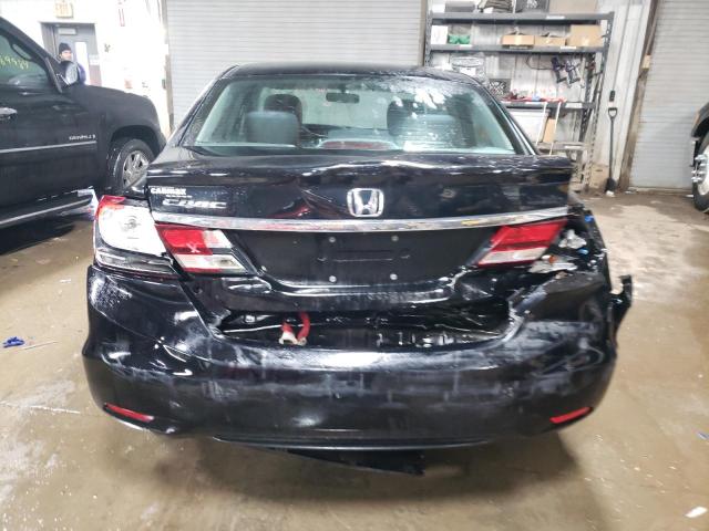 19XFB2F52FE024688 - 2015 HONDA CIVIC LX BLACK photo 6