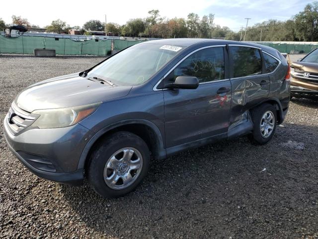 3CZRM3H33DG709805 - 2013 HONDA CR-V LX GRAY photo 1