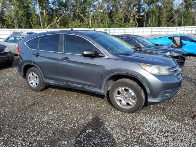 3CZRM3H33DG709805 - 2013 HONDA CR-V LX GRAY photo 4