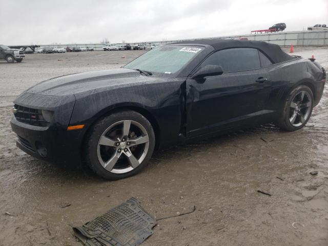 2G1FC3D36C9102025 - 2012 CHEVROLET CAMARO LT BLACK photo 1