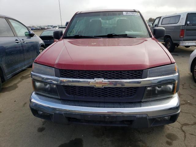 1GCDS136358110728 - 2005 CHEVROLET COLORADO BURGUNDY photo 5