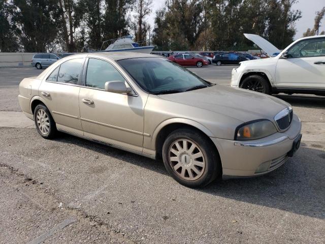 1LNHM86S75Y640242 - 2005 LINCOLN LS TAN photo 4