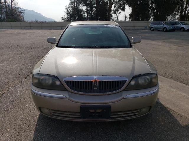 1LNHM86S75Y640242 - 2005 LINCOLN LS TAN photo 5