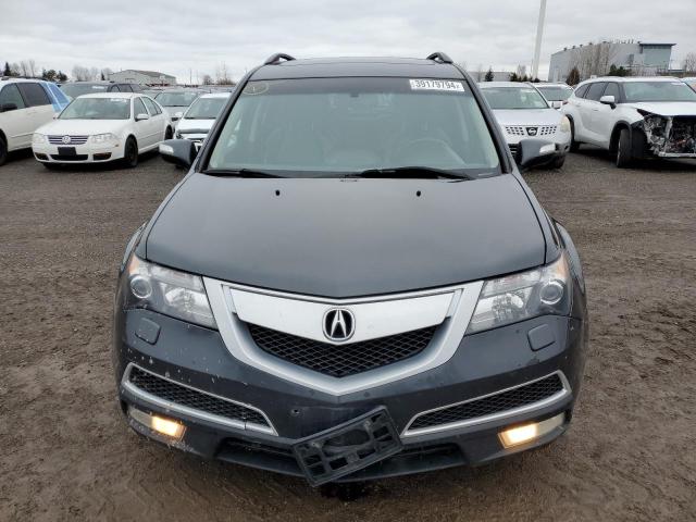 2HNYD2H60DH003195 - 2013 ACURA MDX ADVANCE GRAY photo 5