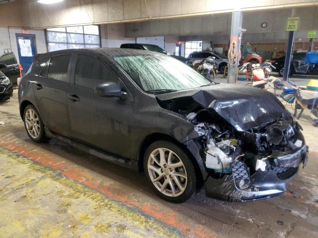 JM1BL1L52C1512757 - 2012 MAZDA 3 S BLACK photo 4