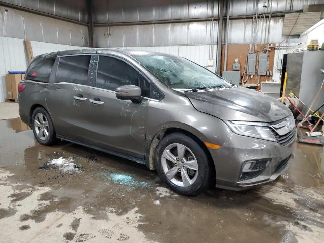 5FNRL6H75JB081308 - 2018 HONDA ODYSSEY EXL GRAY photo 4