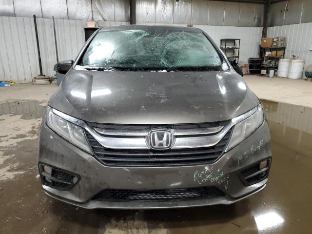 5FNRL6H75JB081308 - 2018 HONDA ODYSSEY EXL GRAY photo 5