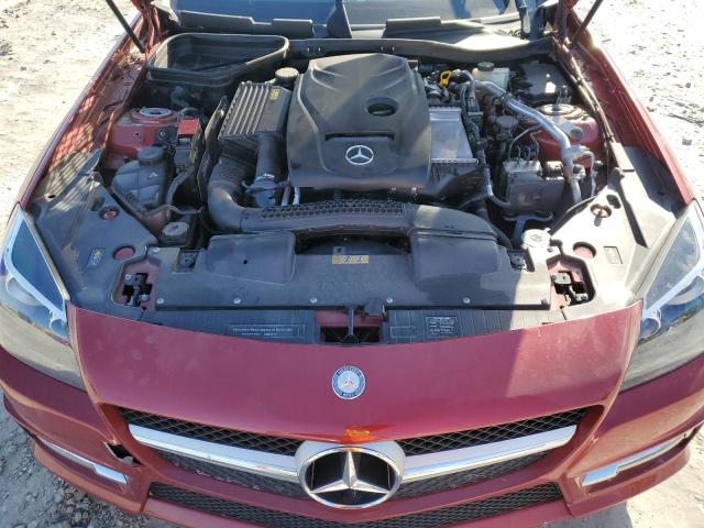 WDDPK3JA8GF123950 - 2016 MERCEDES-BENZ SLK 300 RED photo 11