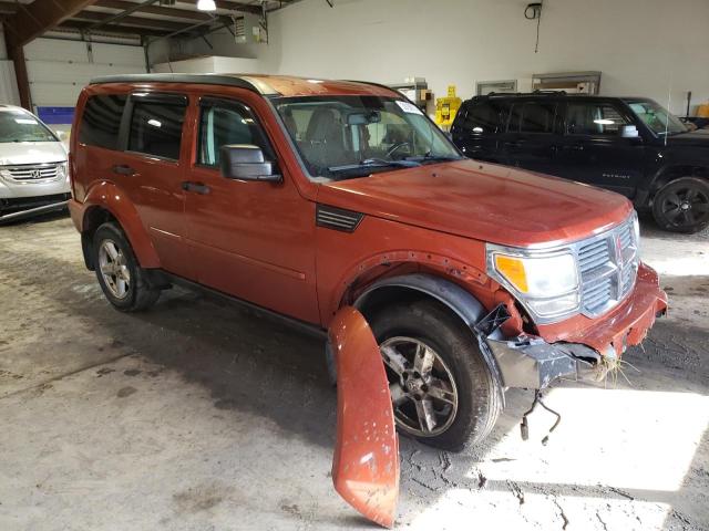 1D8GU58K17W565355 - 2007 DODGE NITRO SLT ORANGE photo 4